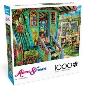 🧩 Jigsaw Puzzle 1000 pieces by Buffalo "The Potting Shed" 🌱🪴 🧩